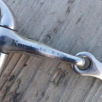 Equestrian Tack - Korsteel French Link Baucher Bit