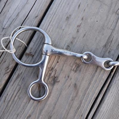 Equestrian Tack - Korsteel French Link Baucher Bit