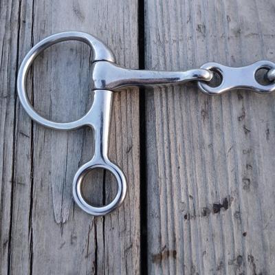 Equestrian Tack - Korsteel French Link Baucher Bit