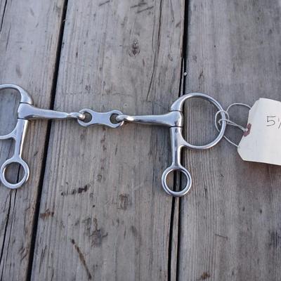 Equestrian Tack - Korsteel French Link Baucher Bit