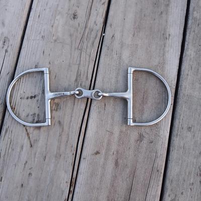 Equestrian Tack - Coronet Hollow Mouth Dee Snaffle Bit