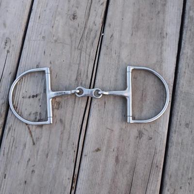 Equestrian Tack - Coronet Hollow Mouth Dee Snaffle Bit