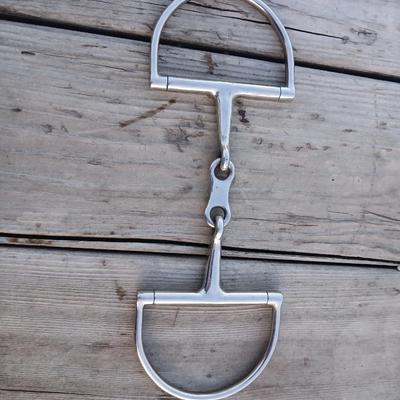 Equestrian Tack - Coronet Hollow Mouth Dee Snaffle Bit