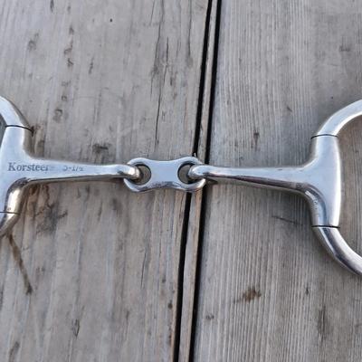 Equestrian Tack - Korsteel 5 1/4 French Link Egg Butt Snaffle Bit