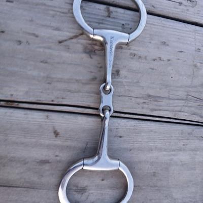 Equestrian Tack - Korsteel 5 1/4 French Link Egg Butt Snaffle Bit