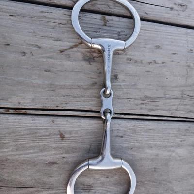 Equestrian Tack - Korsteel 5 1/4 French Link Egg Butt Snaffle Bit