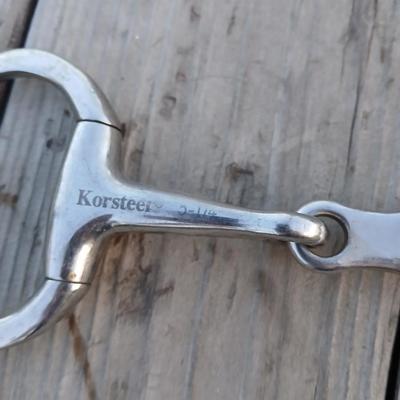 Equestrian Tack - Korsteel 5 1/4 French Link Egg Butt Snaffle Bit