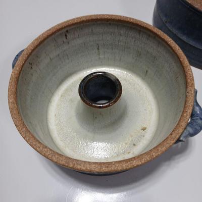 Vintage Pottery stoneware dish set - with lids