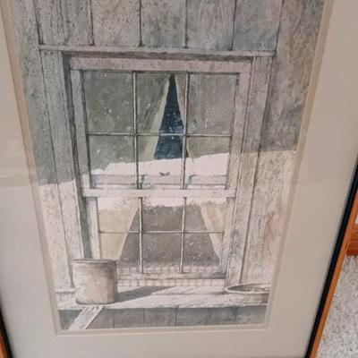 2 FRAMED PICTURES
