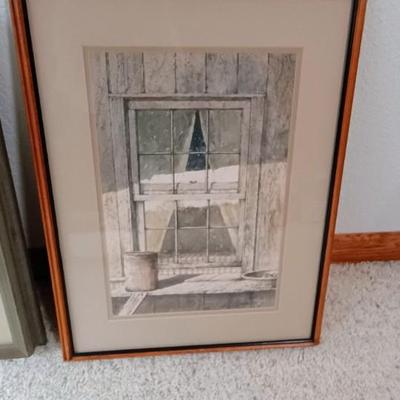 2 FRAMED PICTURES