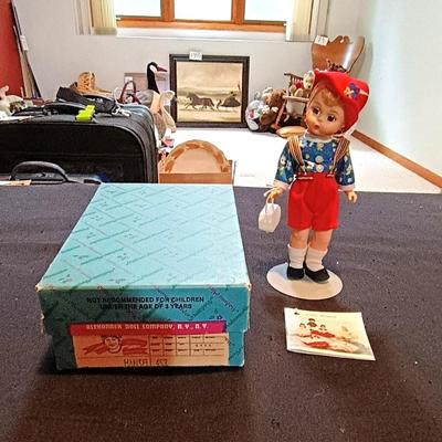 MADAME ALEXANDER "HANSEL 453" DOLL WITH BOX