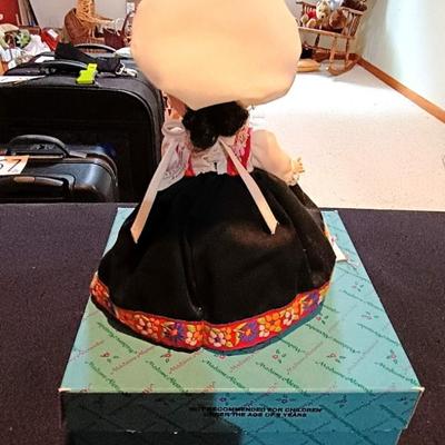MADAME ALEXANDER "NORWAY" DOLL WITH BOX