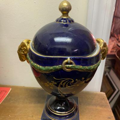 Vintage Porcelain Centerpiece Bowl Hand painted