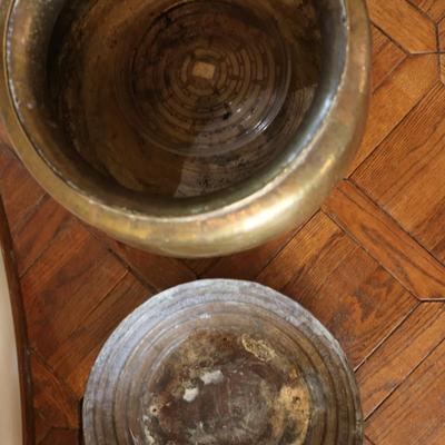 Vintage Brass Pot/Cauldron
