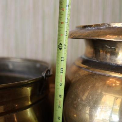 Vintage Brass Pot/Cauldron