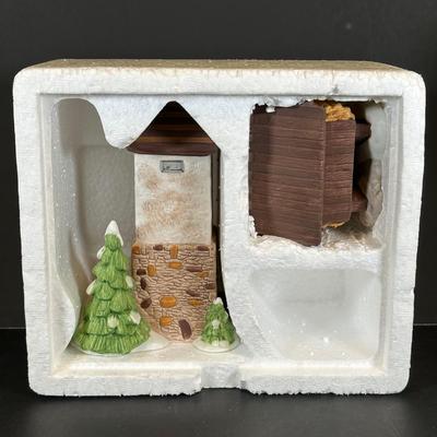 LOT 9K: Department 56 Heritage Village Collection - Red Covered Bridge, Harvest Time, Skating Pond & More