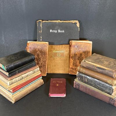LOT 16K: Antique & Vintage Book Collection - Nobody Loves Me, Christie’s Old Organ & More