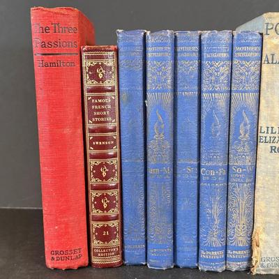 LOT 17K: Antique & Vintage Book Collection - Poly In Alaska, The Man Without a Country & More