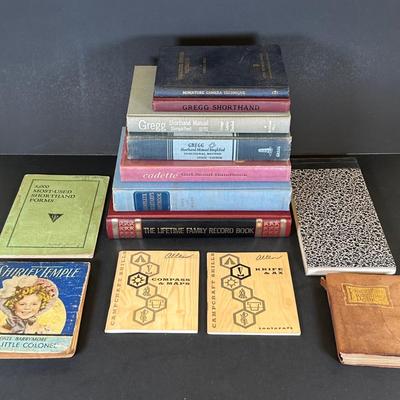LOT 18K: Vintage Book Collection - Cadette, Shirley Temple & More
