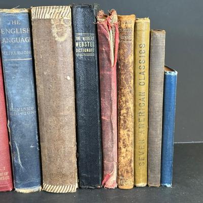 LOT 19K: Antique & Vintage Book Collection - Where We Live, History Of Romanism & More