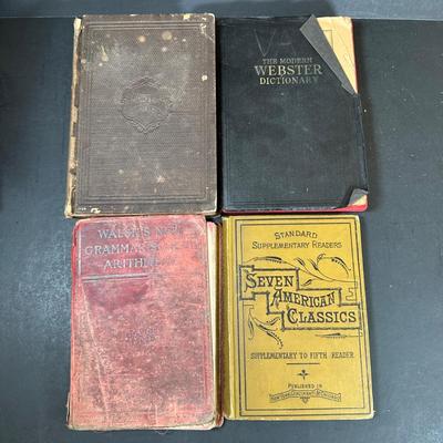 LOT 19K: Antique & Vintage Book Collection - Where We Live, History Of Romanism & More