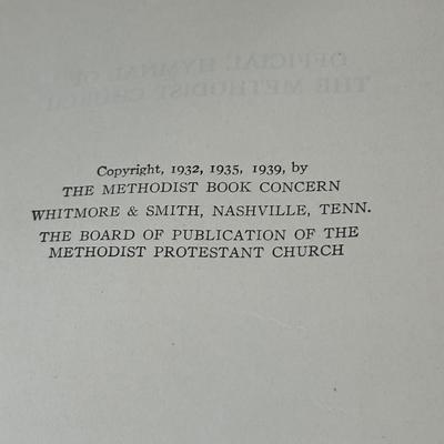 LOT 20K: Antique & Vintage Book Collection - The Methodist Hymal, Songs Of Love & Praise & More