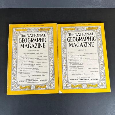 LOT 21K: Vintage Magazine & Advertising Collection - The National Geographic Magazine & More