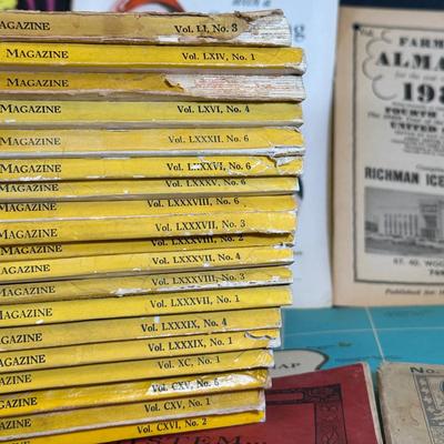LOT 21K: Vintage Magazine & Advertising Collection - The National Geographic Magazine & More