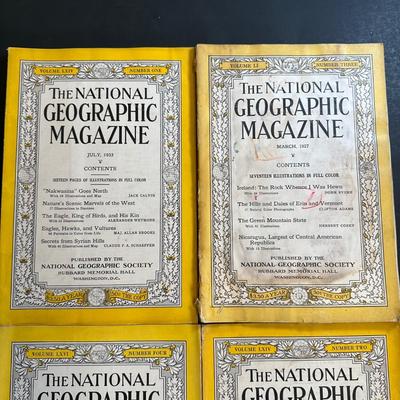 LOT 21K: Vintage Magazine & Advertising Collection - The National Geographic Magazine & More
