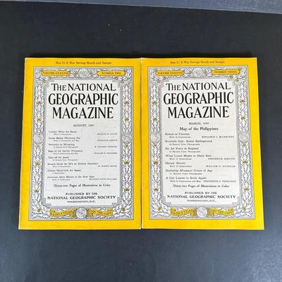 LOT 21K: Vintage Magazine & Advertising Collection - The National Geographic Magazine & More