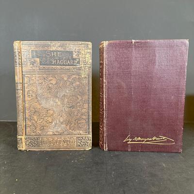 LOT 22K: Antique Book Collection - The Earth Trembled, Moore’s Poetic Works & More