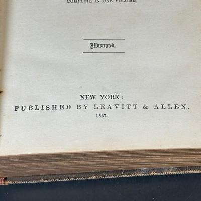 LOT 22K: Antique Book Collection - The Earth Trembled, Moore’s Poetic Works & More
