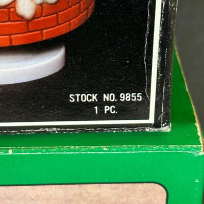 LOT 23K: Vintage Musical Christmas Decorations/Music Box