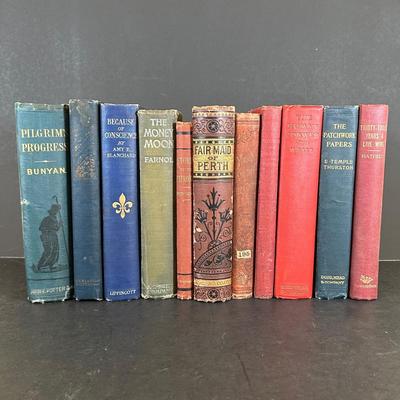 LOT 26K: Antique Book Collection - A Pitcher Of Cream, The Money Moon & More