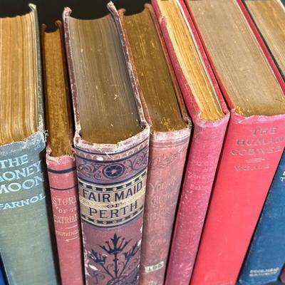 LOT 26K: Antique Book Collection - A Pitcher Of Cream, The Money Moon & More