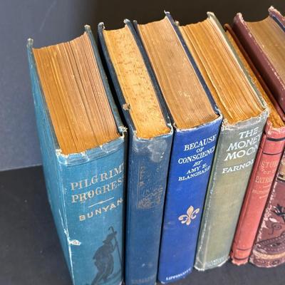 LOT 26K: Antique Book Collection - A Pitcher Of Cream, The Money Moon & More