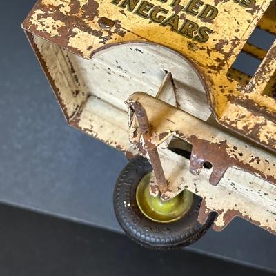 LOT 27K: Vintage Wyandotte Steel Toy Dump Truck & More Metal Toy Cars