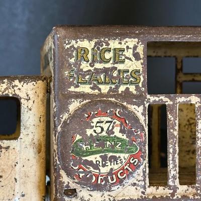 LOT 27K: Vintage Wyandotte Steel Toy Dump Truck & More Metal Toy Cars