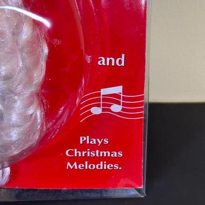 LOT 32K: Vintage Holiday Creations Sing Along With Santa & More Animated Santa Clause Christmas Decorations