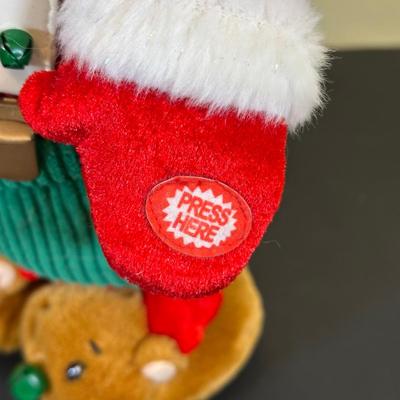 LOT 32K: Vintage Holiday Creations Sing Along With Santa & More Animated Santa Clause Christmas Decorations