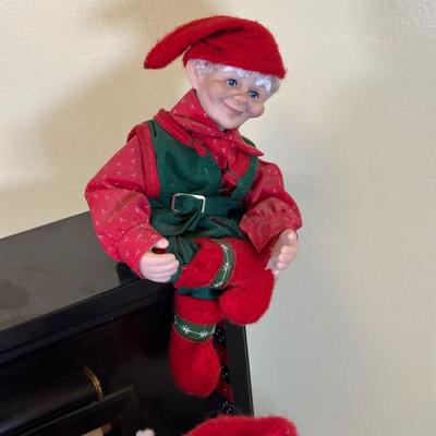 LOT 32K: Vintage Holiday Creations Sing Along With Santa & More Animated Santa Clause Christmas Decorations