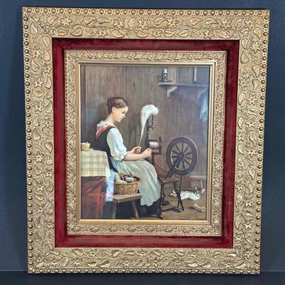 LOT 33K: Two Framed Prints by F Kassel & Henk Bos