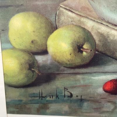LOT 33K: Two Framed Prints by F Kassel & Henk Bos