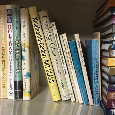 LOT 38B: Vintage Books About Antique Collecting Furniture, Coins & More