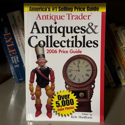LOT 38B: Vintage Books About Antique Collecting Furniture, Coins & More