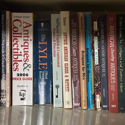 LOT 38B: Vintage Books About Antique Collecting Furniture, Coins & More
