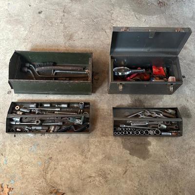 LOT 44S: Two Toolboxes w/ All Tools & Contents Included