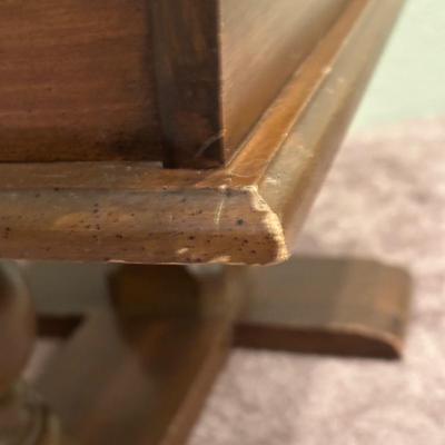 LOT 51X: Antique Dough Box Table For Bread Proofing