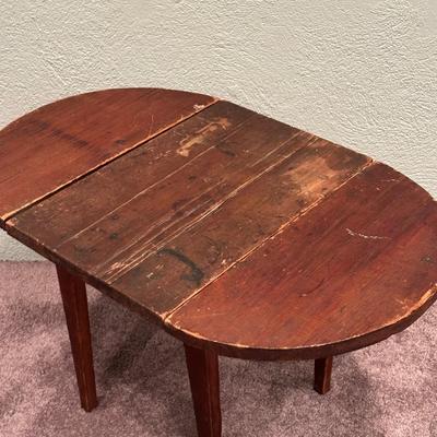 LOT 52X: Vintage Drop Leaf Side Table & More