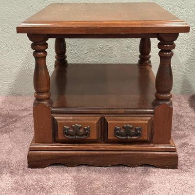 LOT 52X: Vintage Drop Leaf Side Table & More